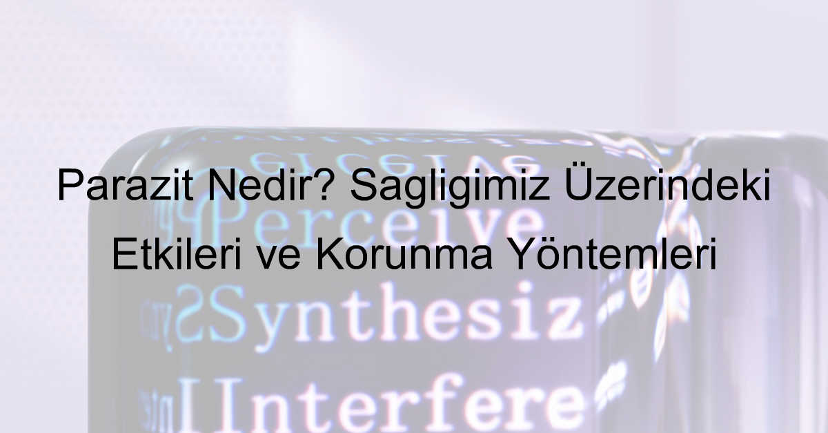 parazit nedir