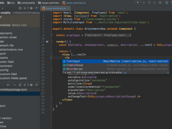 webstorm