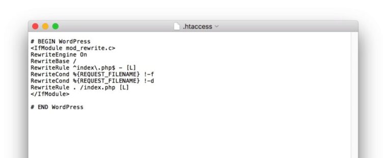 htaccess