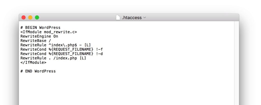 htaccess