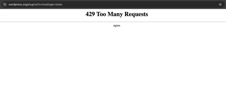 429 hatasi