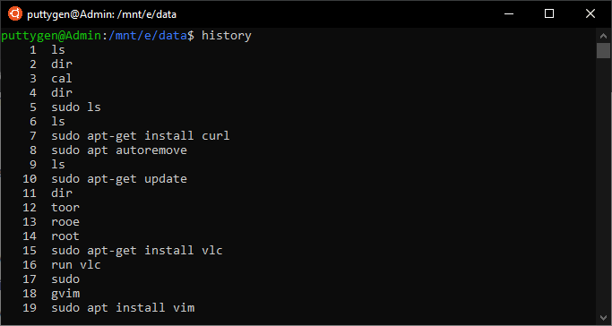 linux komutlari