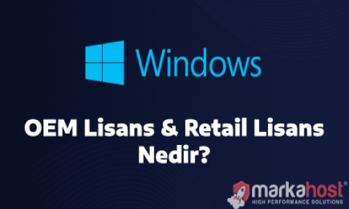 oem lisans retail lisans
