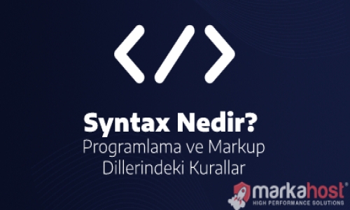 syntax nedir