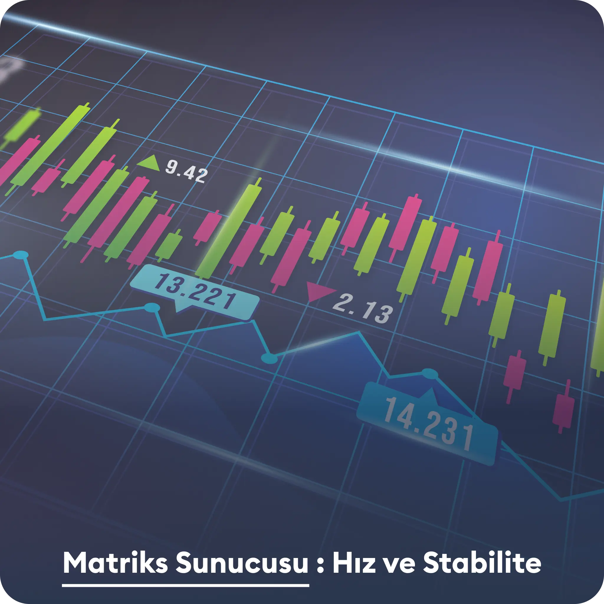 Matriks sanal sunucusu - Algo trading için düşük latency VDS