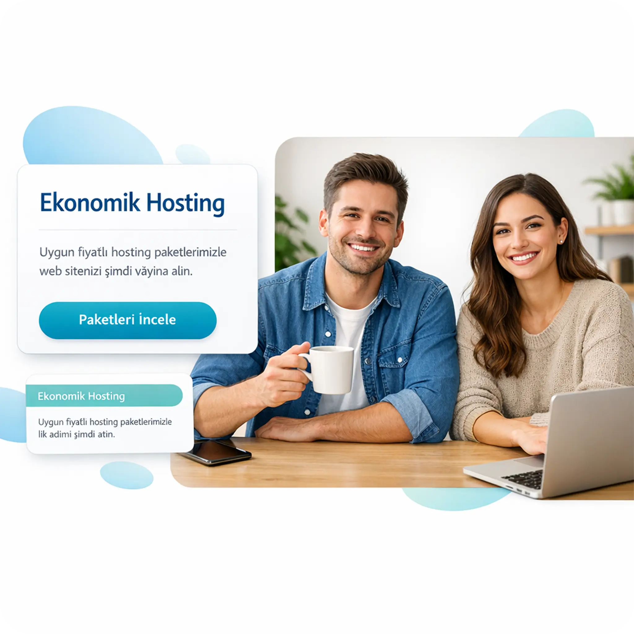 Web Hosting nedir - Hızlı ve güvenli barındırma çözümleri görseli