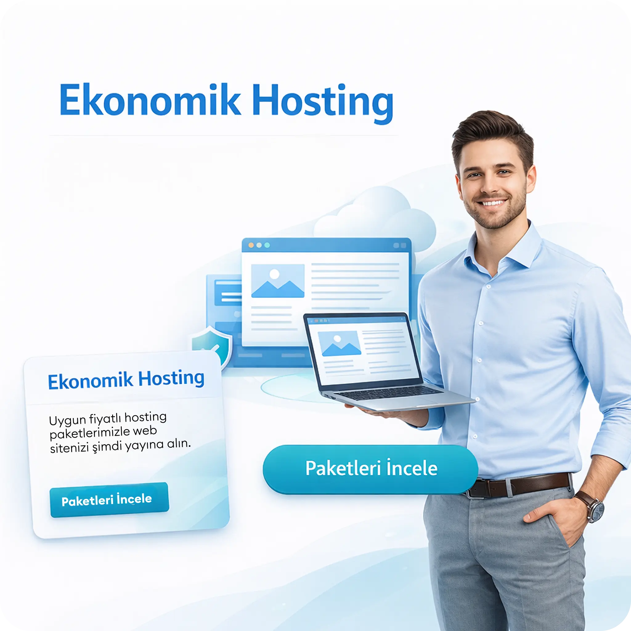Web Hosting kiralama - Uygun fiyatlı hosting paketleri görseli