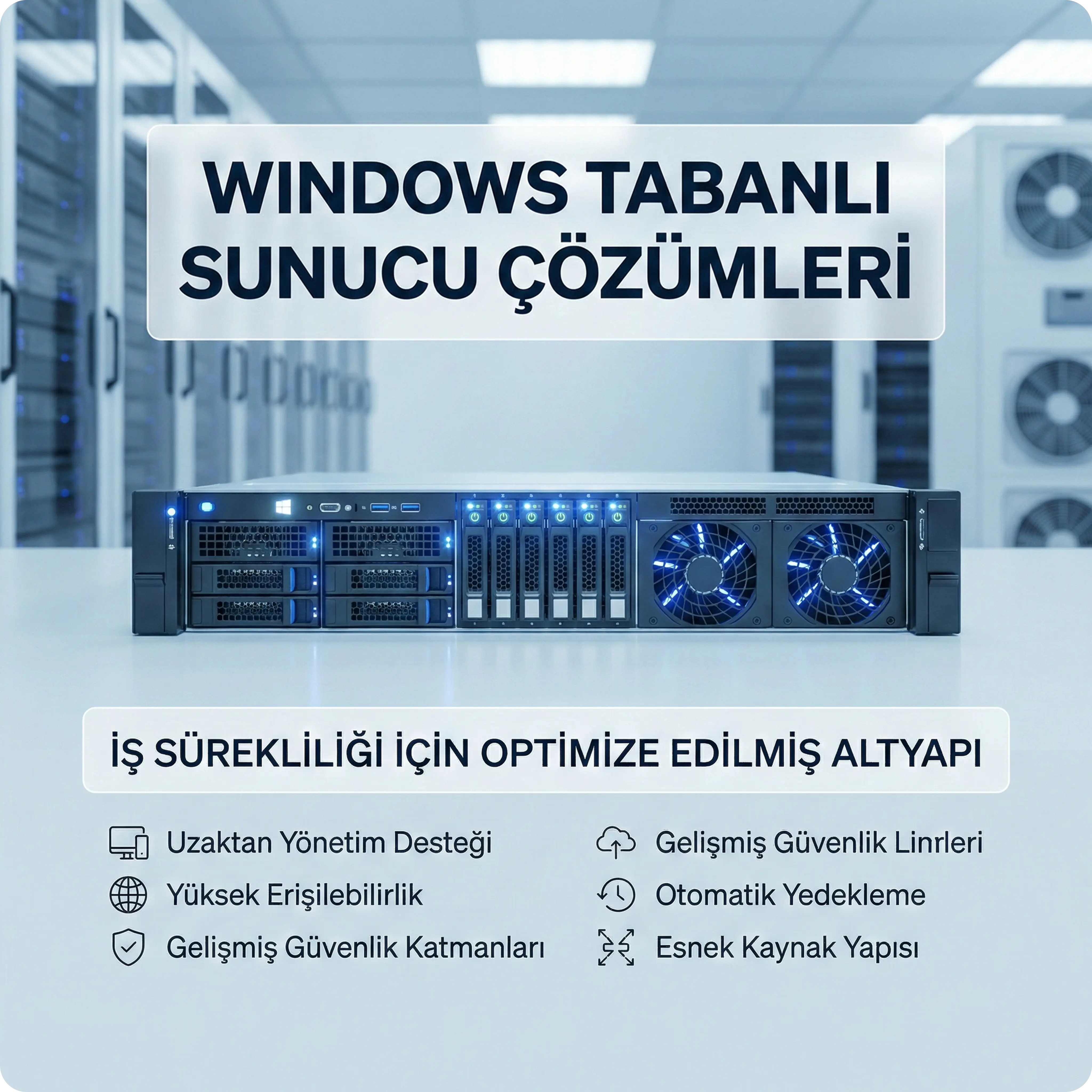 Windows Sanal Sunucu Kiralama - Uygun Fiyatlı Windows VDS