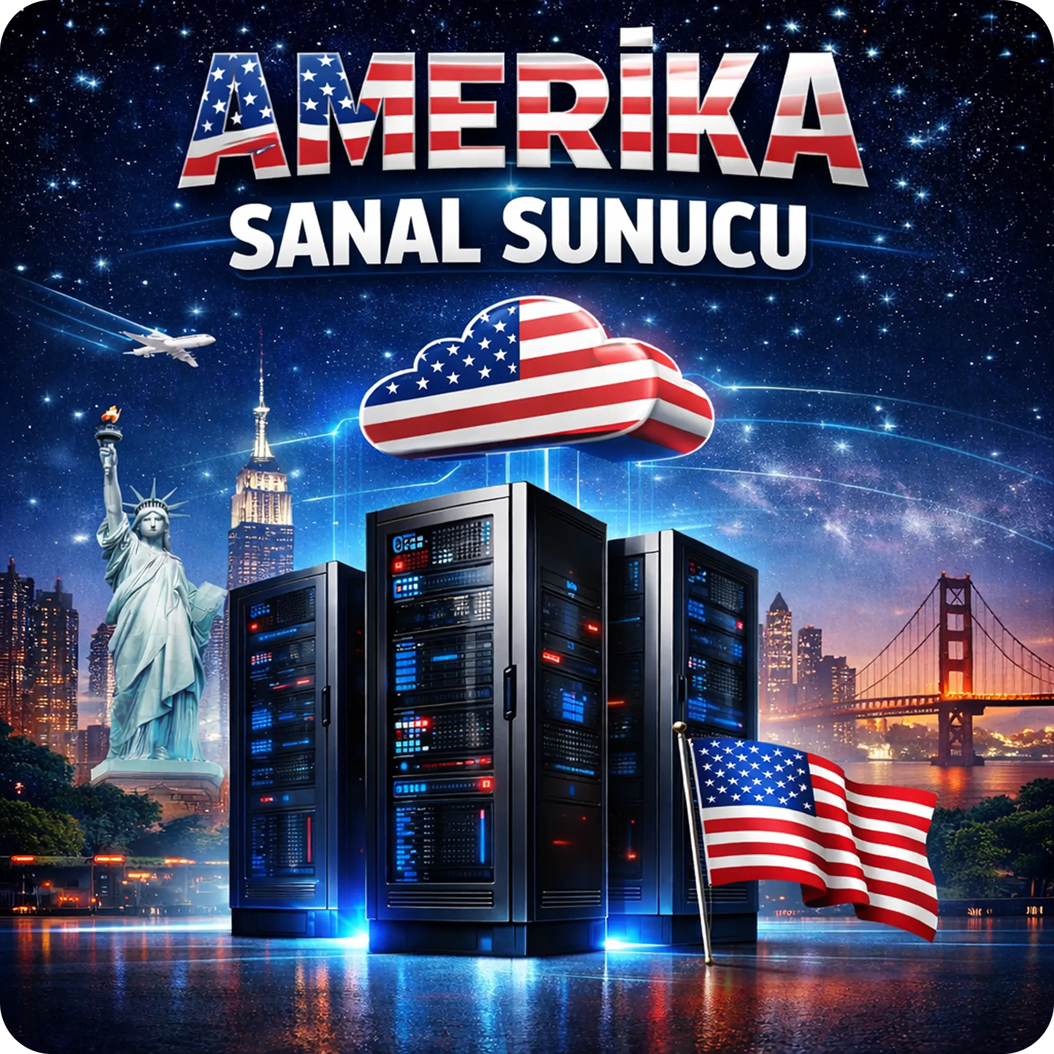 Amerika VDS Kiralama ve Yüksek Performanslı Bulut Altyapısı - MarkaHost